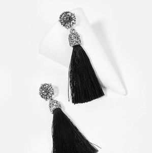 Rhinestone tassels